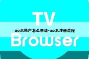 usdt账户怎么申请-usdt注册流程