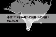 中国2022年10月外汇储备-外汇储备2021年1月