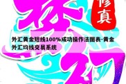 外汇黄金短线100%成功操作法图表-黄金外汇均线交易系统