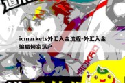 icmarkets外汇入金流程-外汇入金骗局倾家荡产