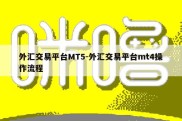 外汇交易平台MT5-外汇交易平台mt4操作流程