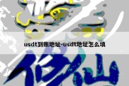 usdt到账地址-usdt地址怎么填