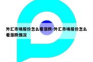 外汇市场报价怎么看涨跌-外汇市场报价怎么看涨跌情况