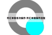 外汇申报首次操作-外汇申报操作流程