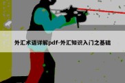 外汇术语详解pdf-外汇知识入门之基础