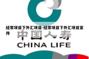 经常项目下外汇项目-经常项目下外汇项目宣传