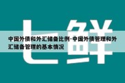 中国外债和外汇储备比例-中国外债管理和外汇储备管理的基本情况