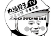 2023外汇展望-外汇未来交易计划