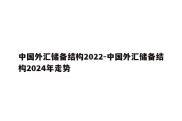 中国外汇储备结构2022-中国外汇储备结构2024年走势