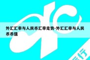 外汇汇率与人民币汇率走势-外汇汇率与人民币币值