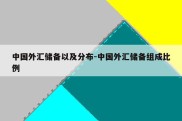 中国外汇储备以及分布-中国外汇储备组成比例