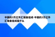 中国的3万亿外汇储备组成-中国的3万亿外汇储备组成是什么