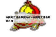 中国外汇储备数据2023-中国外汇储备数据月度