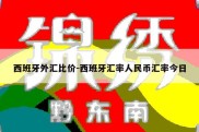 西班牙外汇比价-西班牙汇率人民币汇率今日