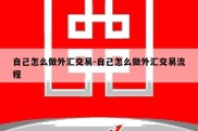 自己怎么做外汇交易-自己怎么做外汇交易流程